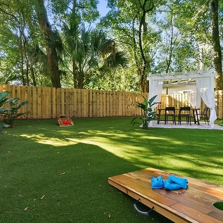 The Garden Cottage - Pet Friendly & 5 Mins To Town St. Augustine Esterno foto